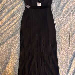 Herve Leger Black Sleeveless Dress size Small